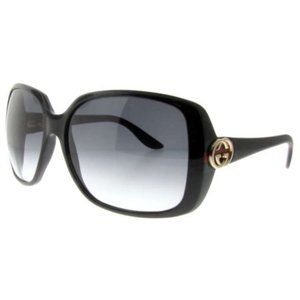 GUCCIGucci GG 3166/S D28 3H Shiny Black Women's